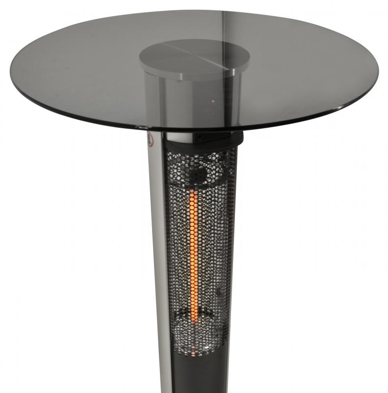 Patio Heater with Table and Remote Control